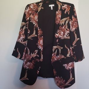 Floral blazer